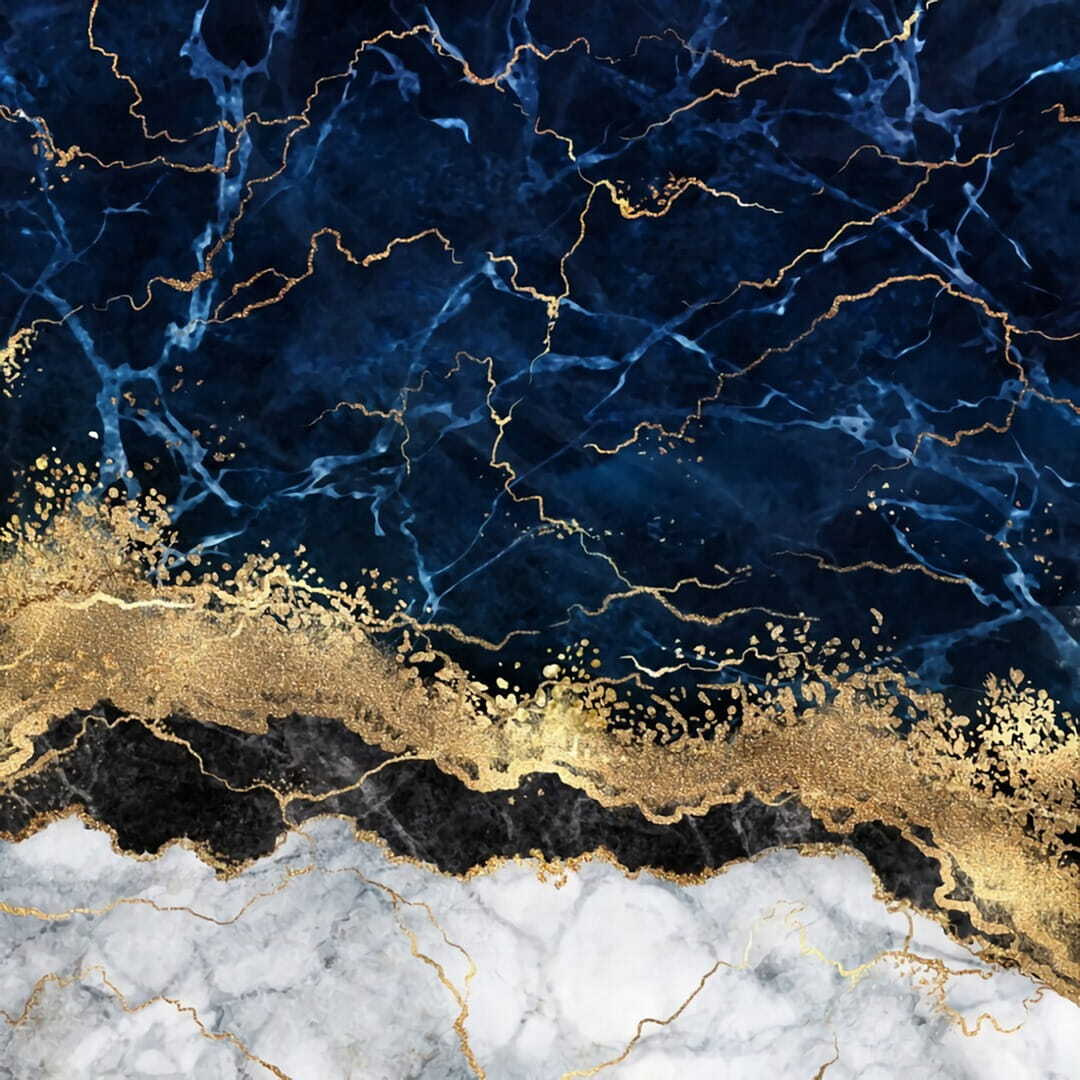 Strates minérales façon marbre — motif complet