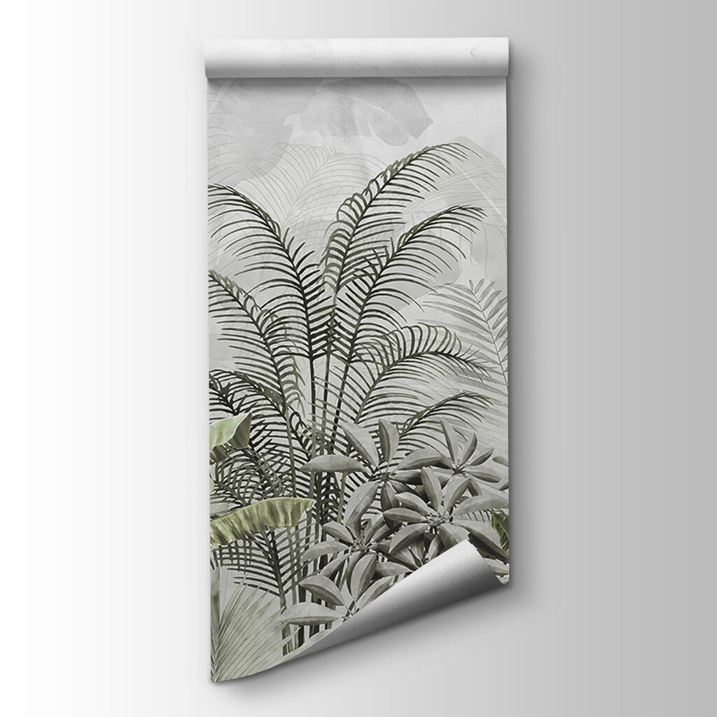 Feuillage tropical en strates — vue du produit