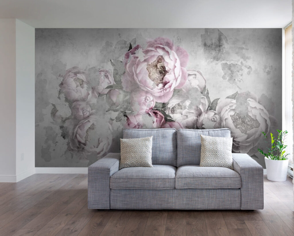 Douces fleurs roses — intérieur 2