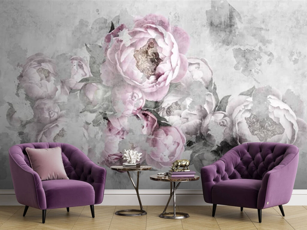 Douces fleurs roses — intérieur 1