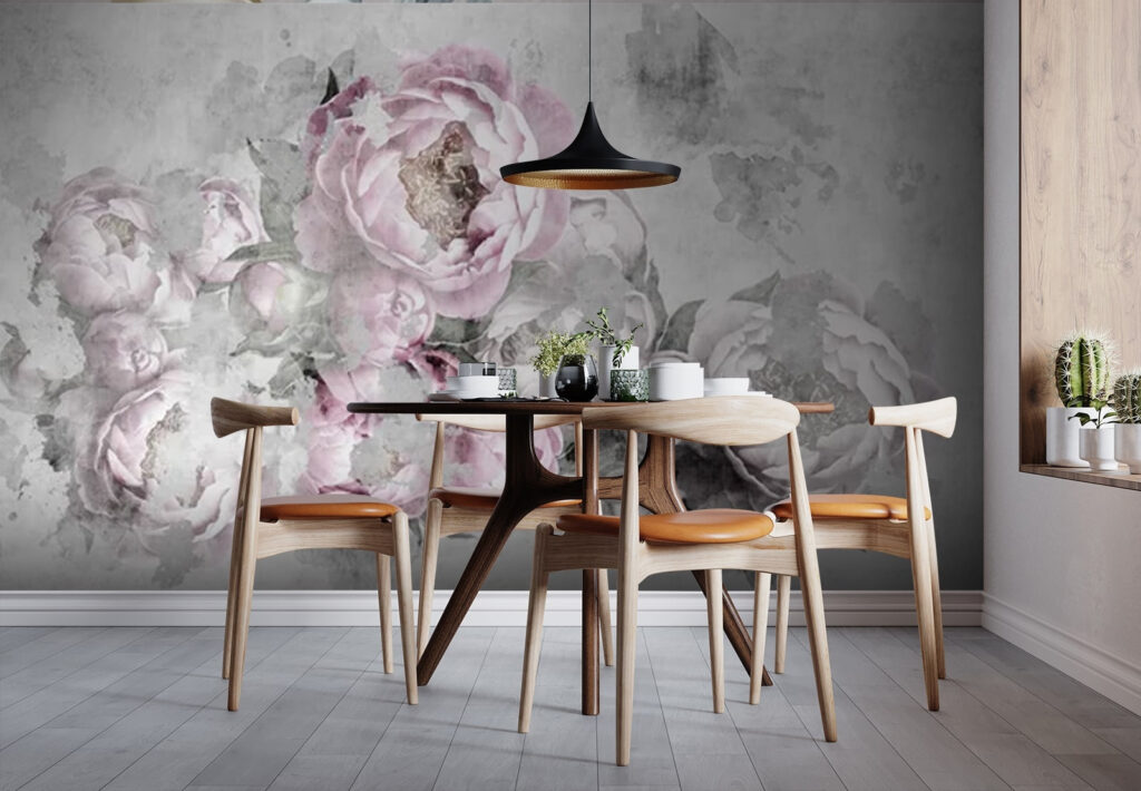 Douces fleurs roses — intérieur 3