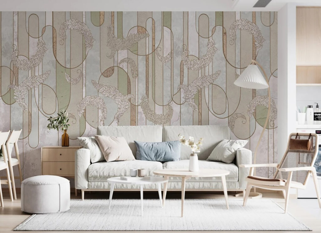 Boucles sur rayures — intérieur 3