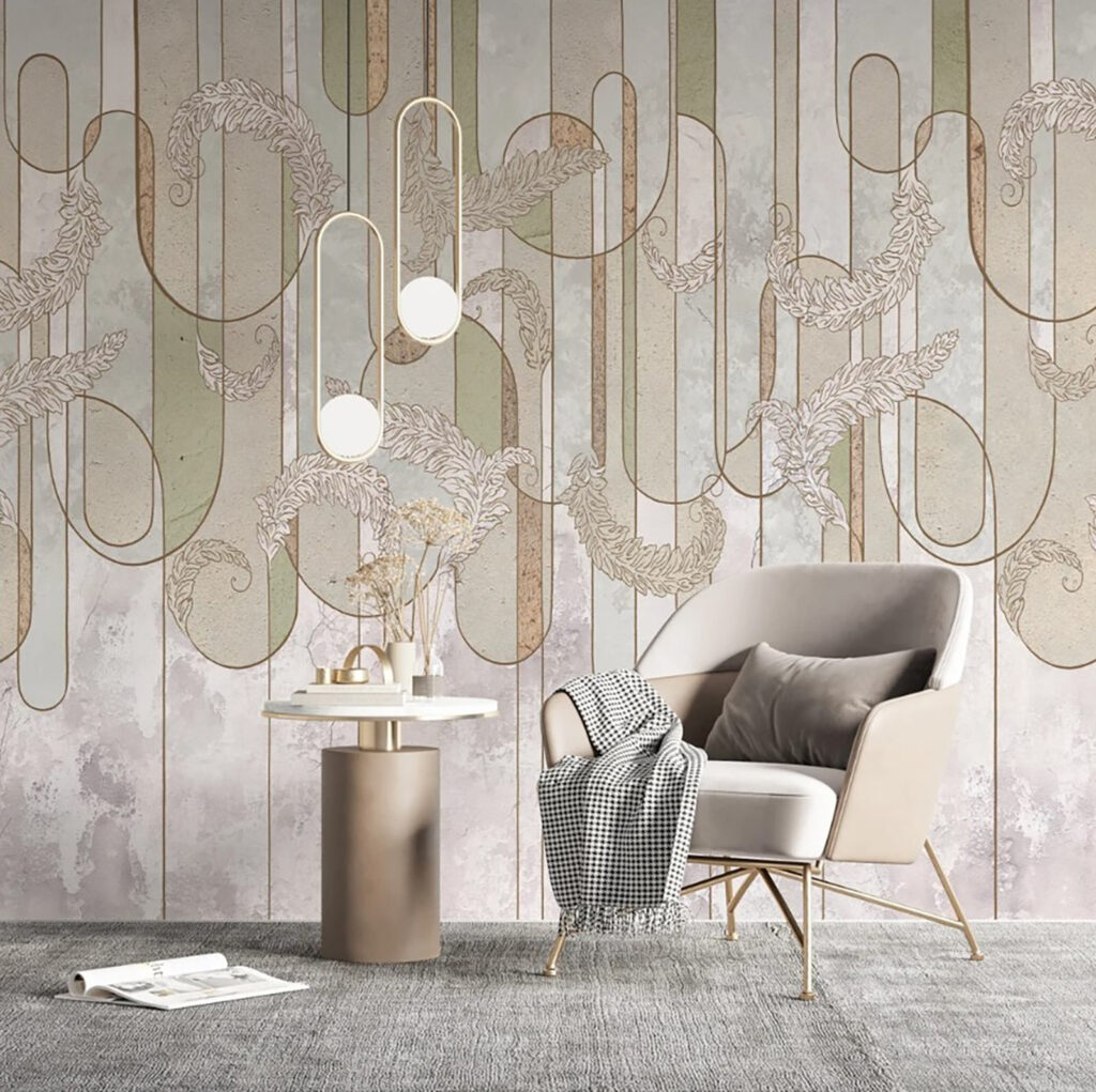 Boucles sur rayures — intérieur 4