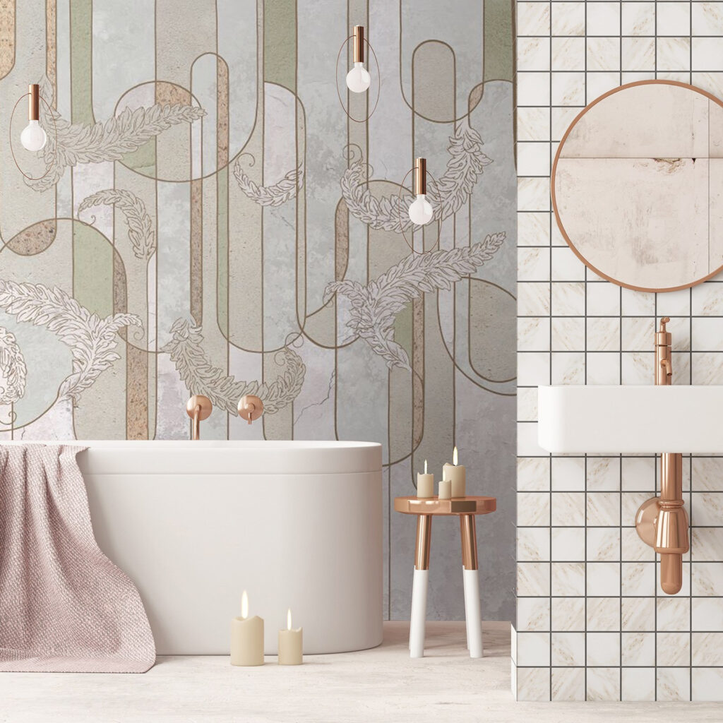 Boucles sur rayures — intérieur 1