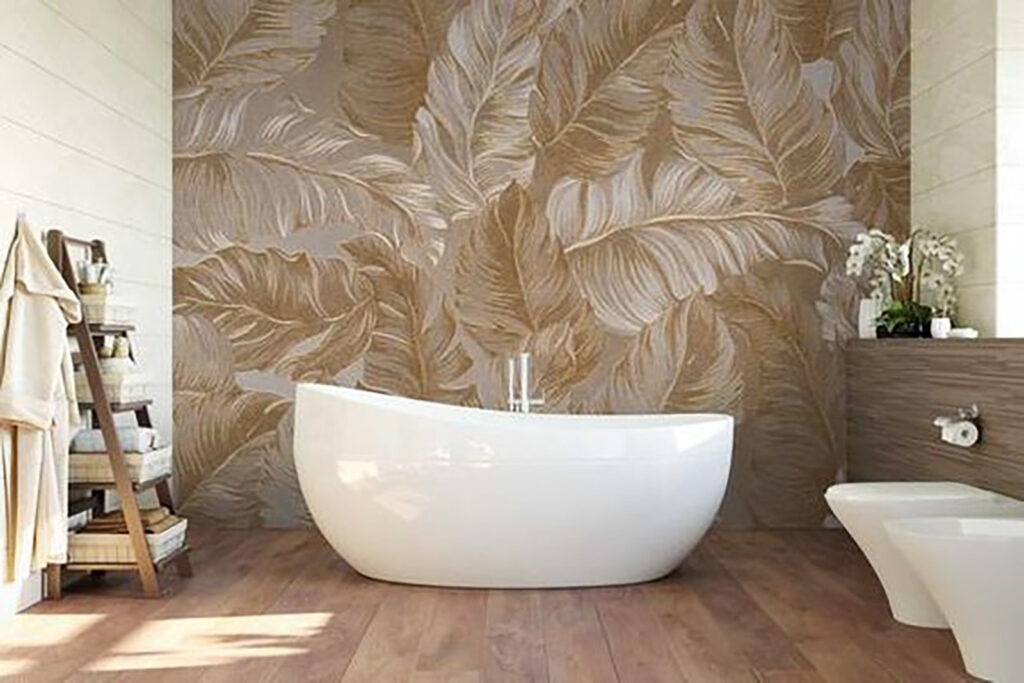Mer de plumes sable dans un intérieur