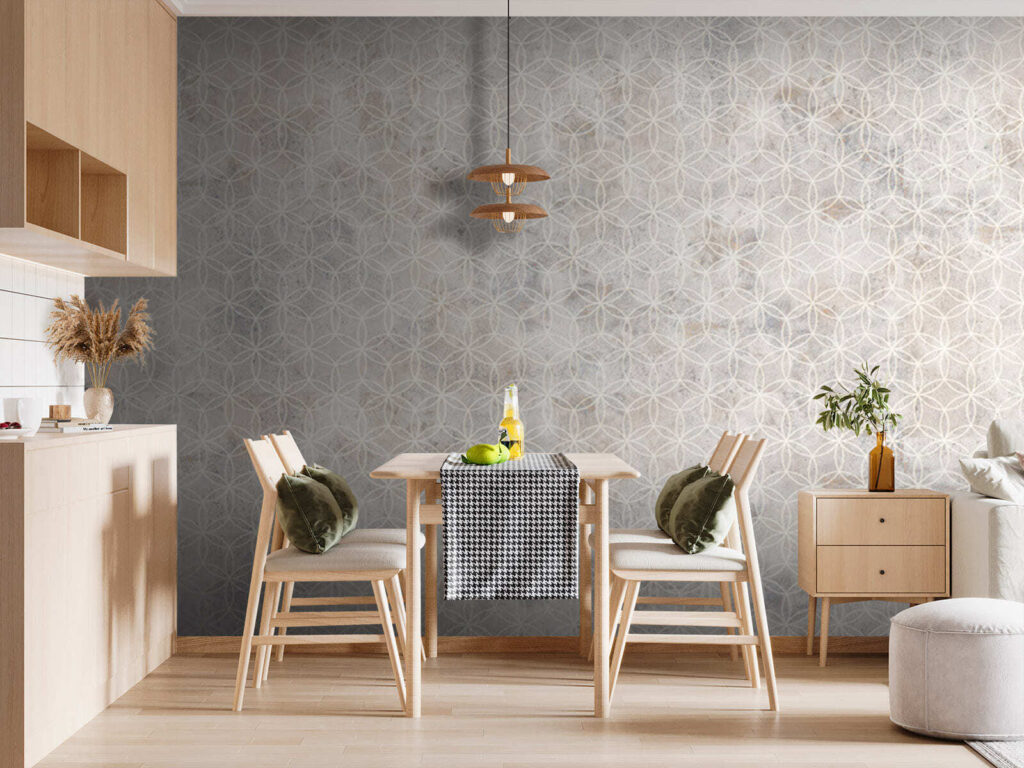 Réseau de fins triangles — intérieur 3