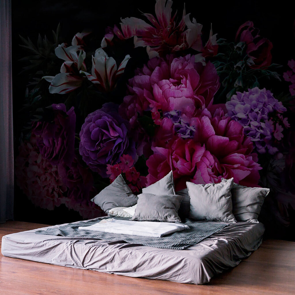 Fleurs pourpres de nuit — intérieur 4