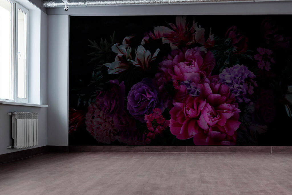 Fleurs pourpres de nuit — intérieur 3
