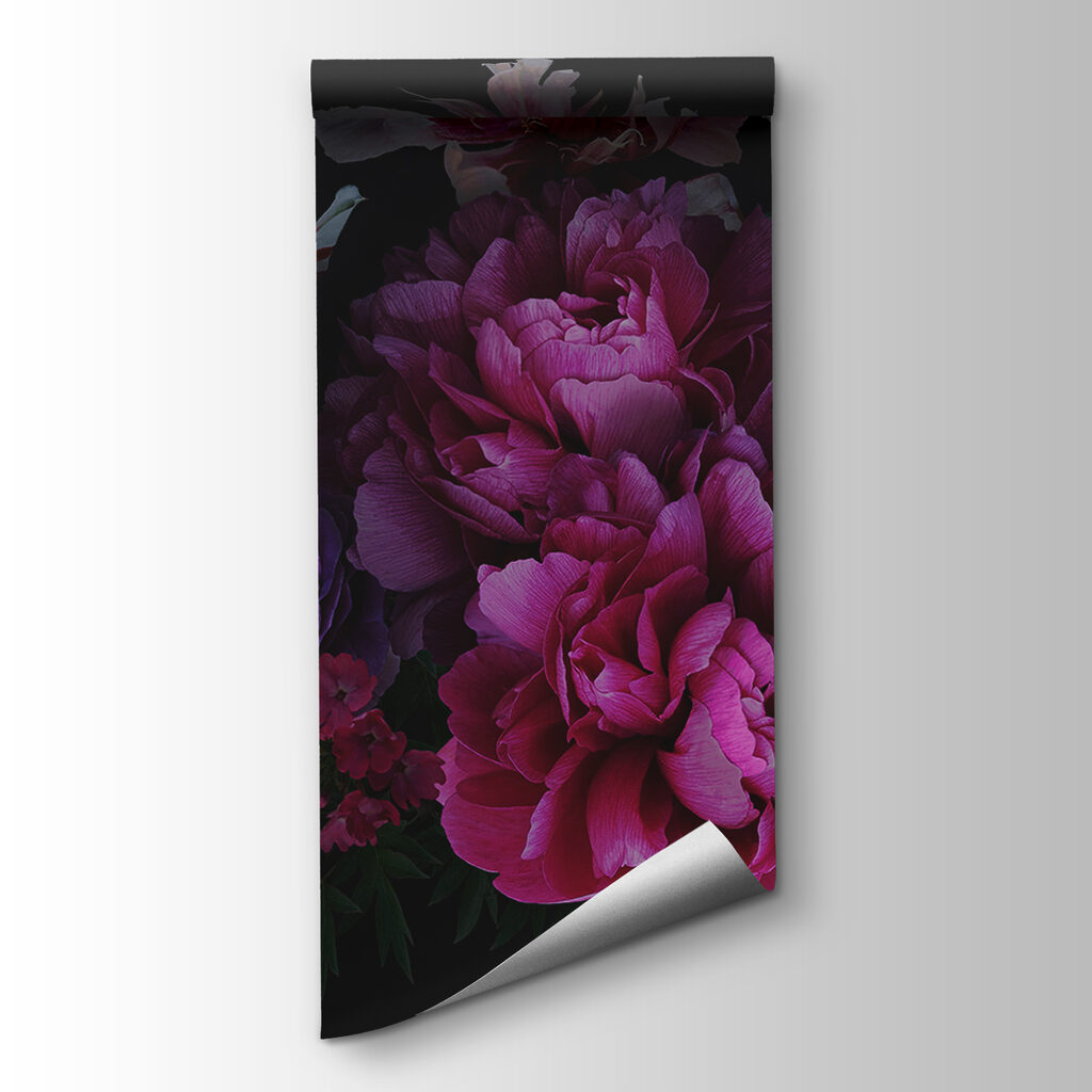 Fleurs pourpres de nuit — vue du produit