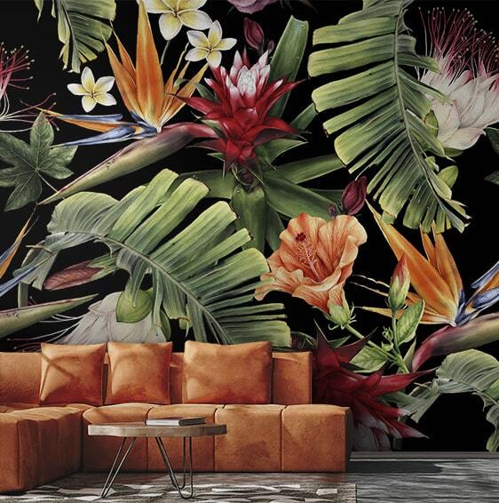Fleurs jaillissantes — intérieur 1