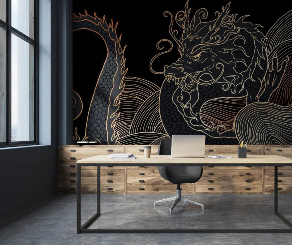 Dragon mystique dans l’ombre — intérieur 1