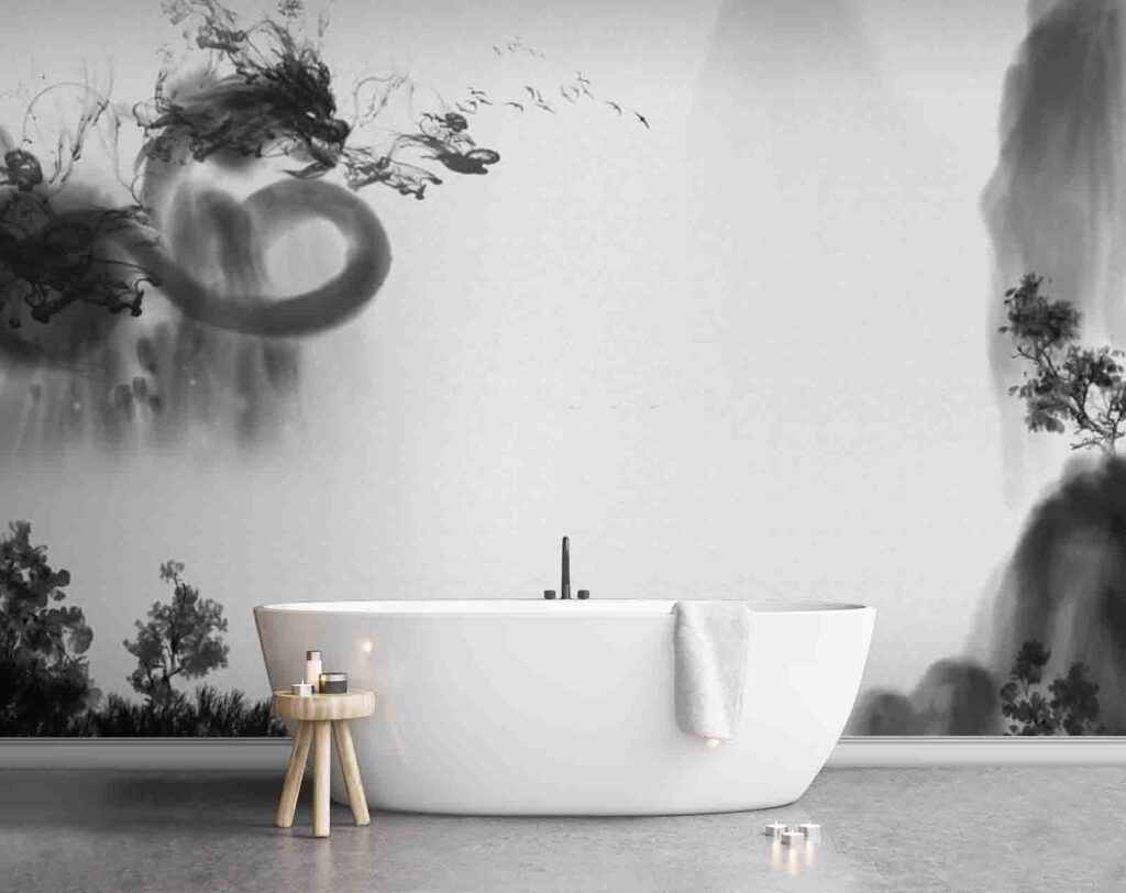 Dragon noir et blanc — intérieur 1