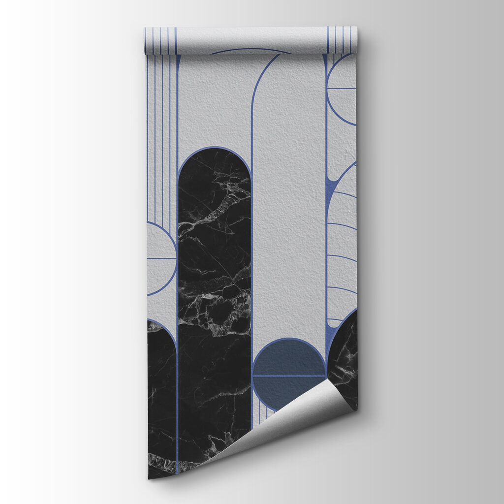 Arches, cercles et feuilles — vue du produit