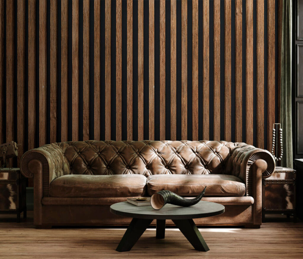 Lattes façon bois — intérieur 1