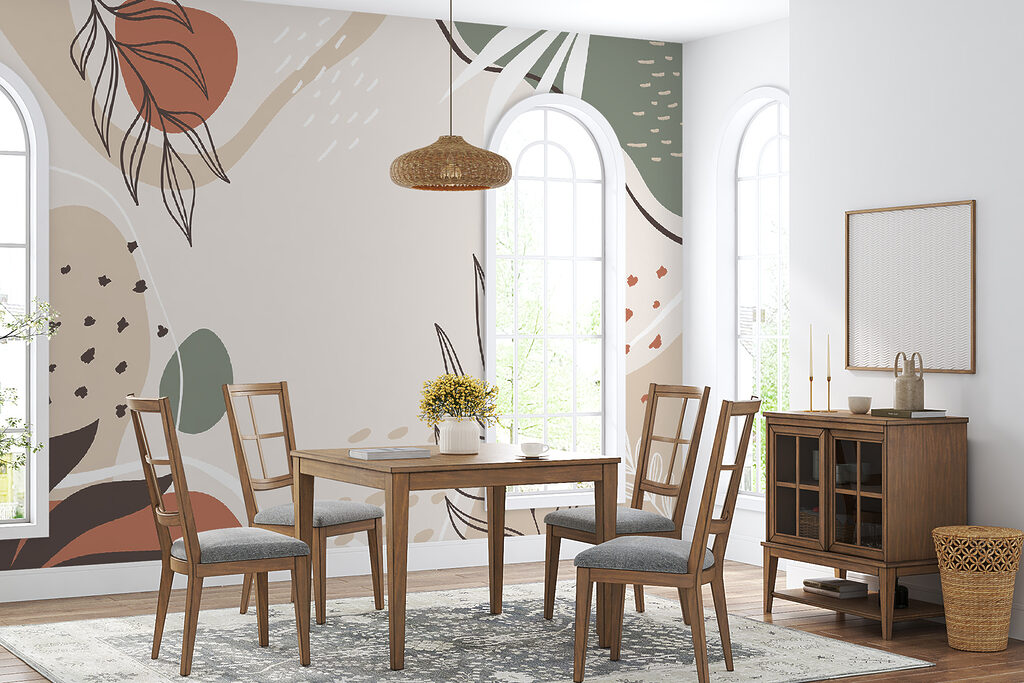 Rameaux colorés sur blanc — intérieur 4