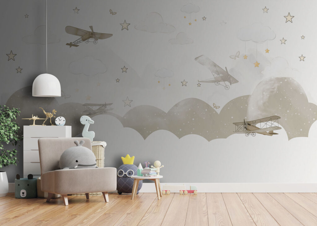 Avions parmi les étoiles — intérieur 4