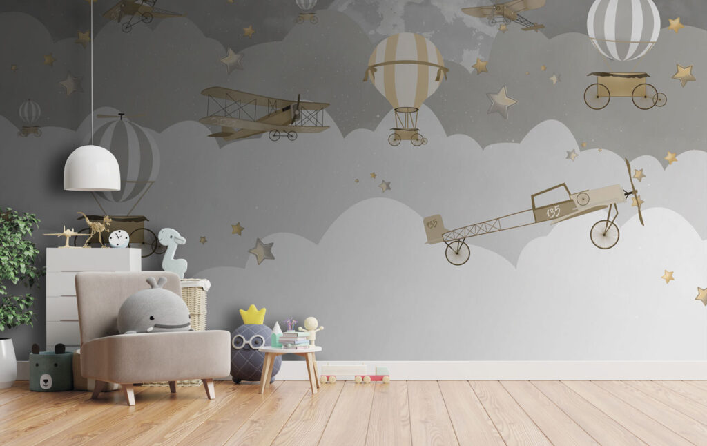 Ballons et petits avions — intérieur 4