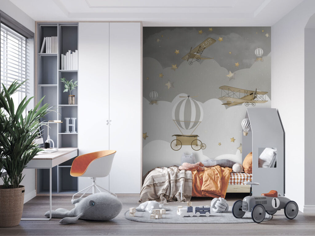 Ballons et petits avions — intérieur 5