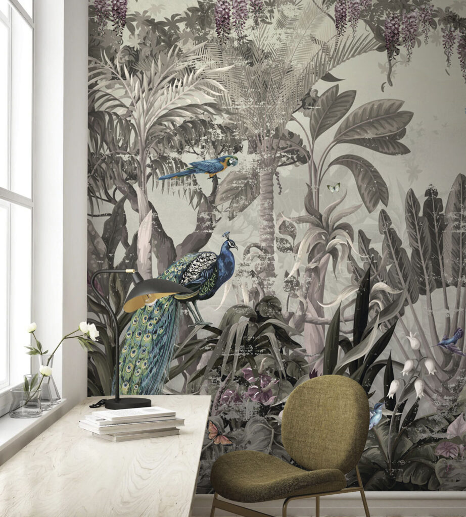 Oiseaux colorés des tropiques — intérieur 4