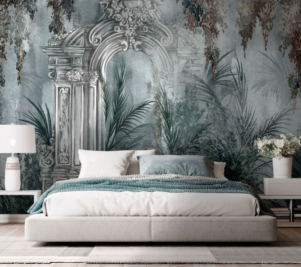 Arche dans la jungle dans un intérieur