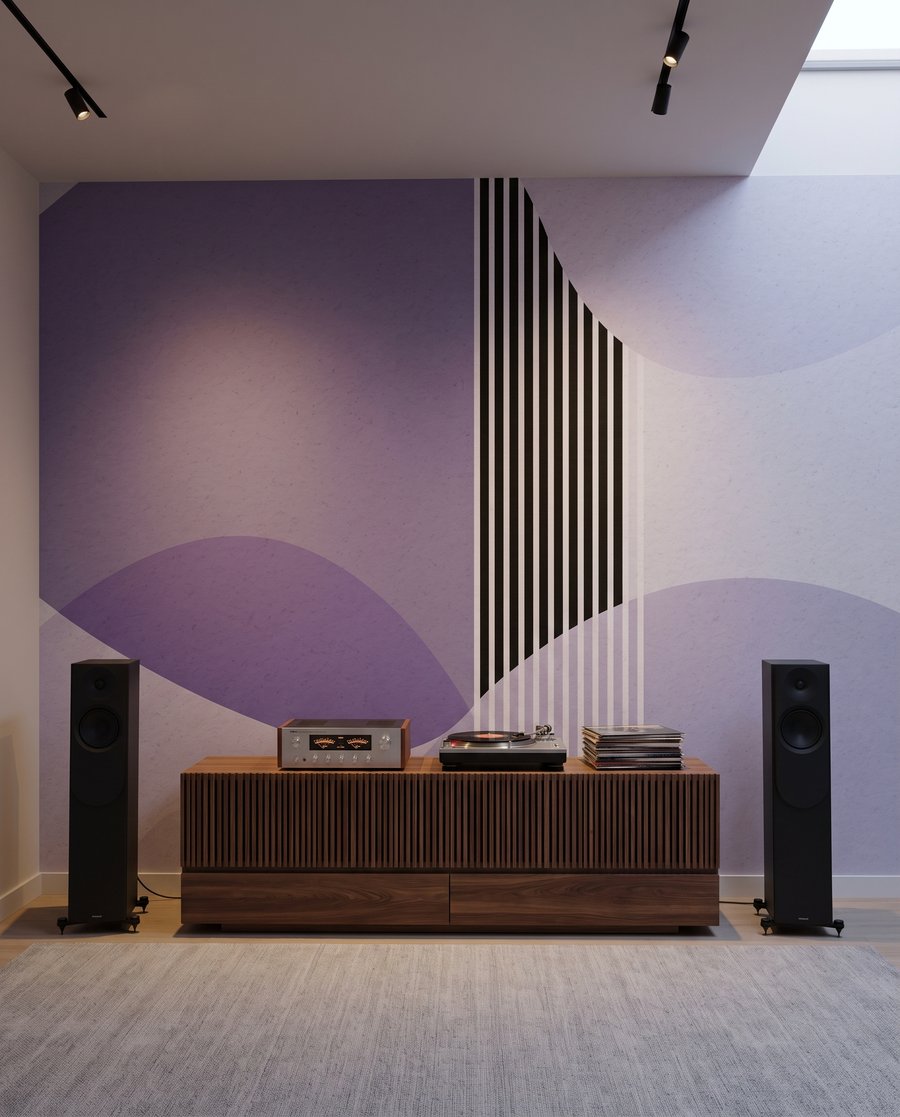 Rayures entre les courbes — intérieur 4