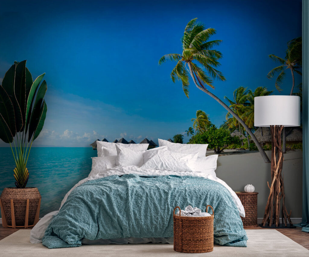 Plage au parasol — intérieur 2
