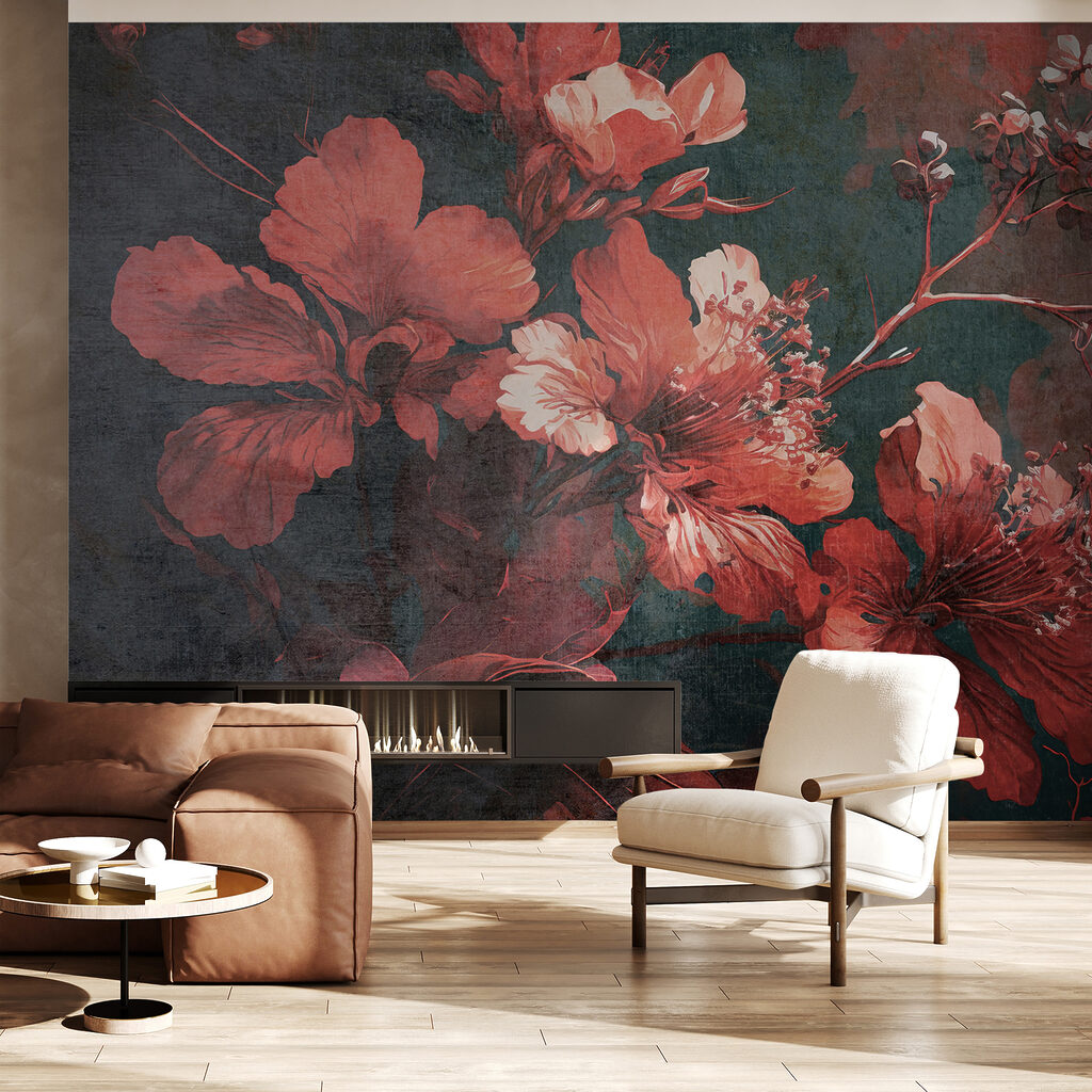 Fleurs vives dans l’ombre — intérieur 4