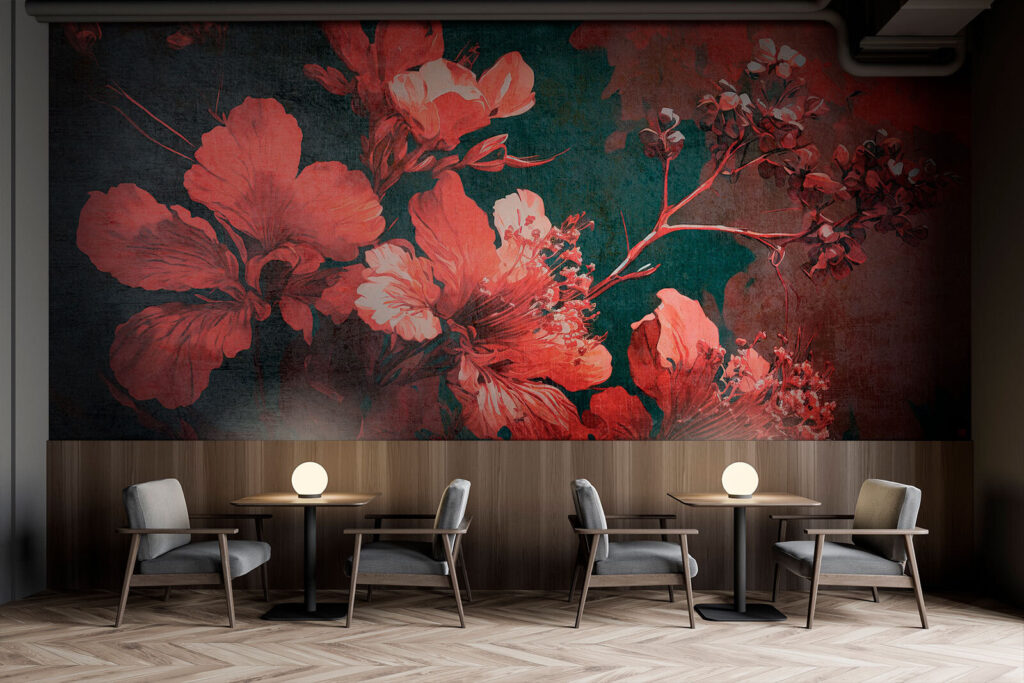 Fleurs vives dans l’ombre — intérieur 3