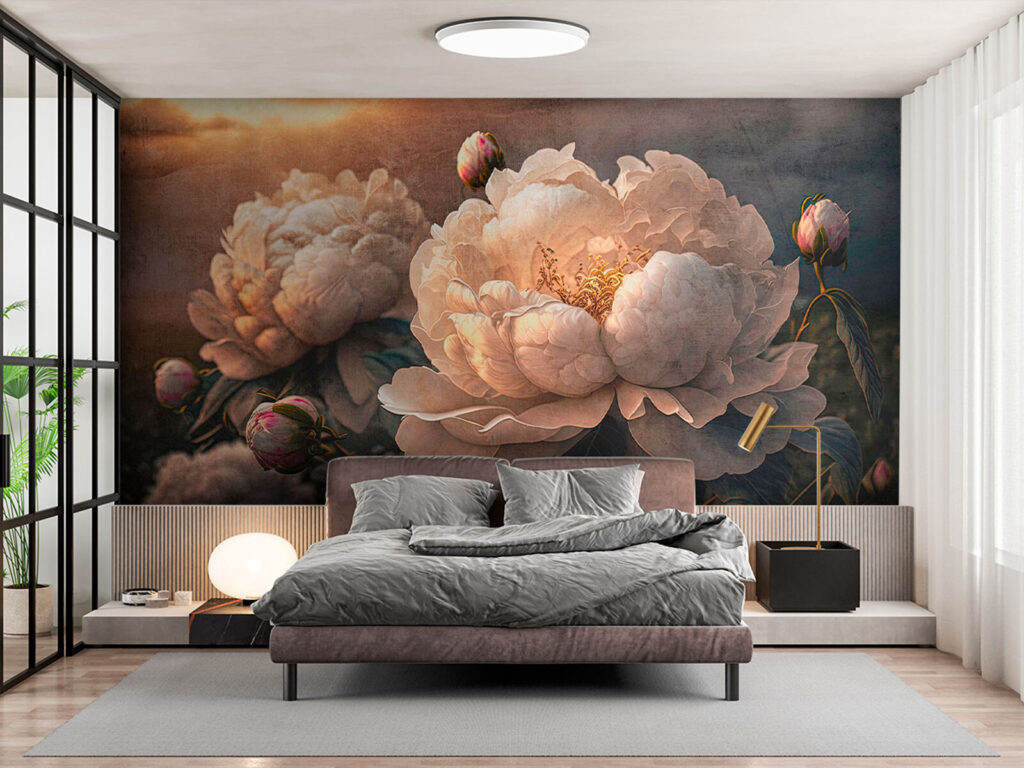 Fleurs en lumière douce — intérieur 2