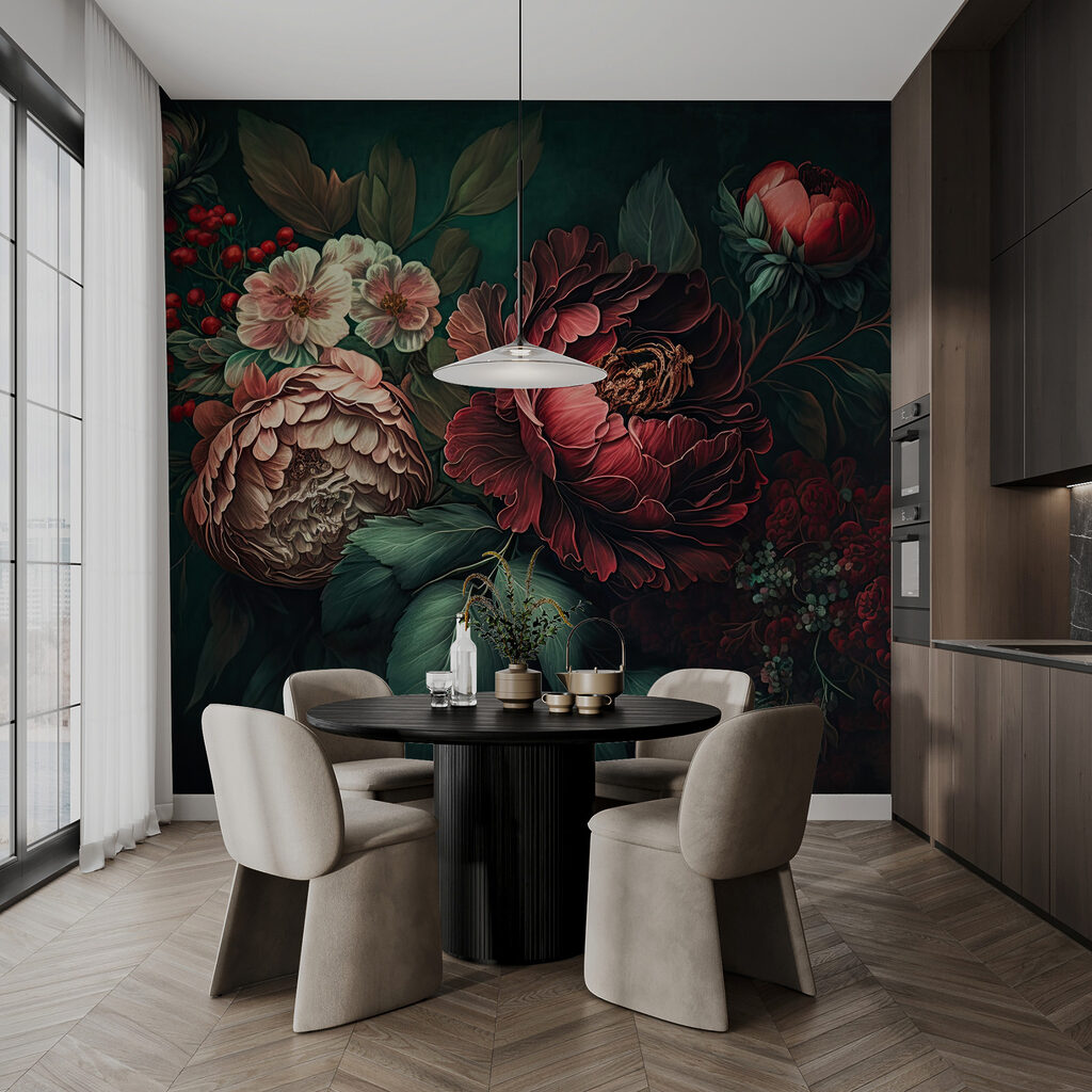 Fleurs et petites baies — intérieur 5