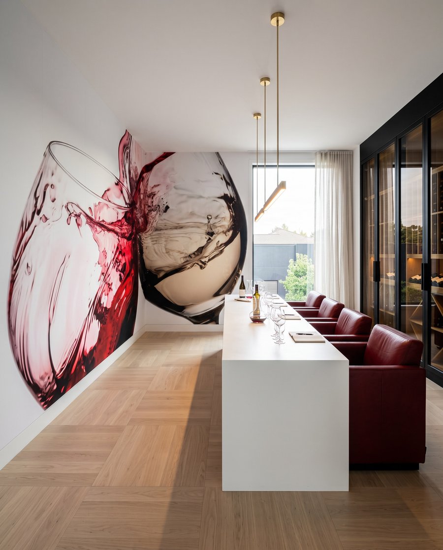 Éclaboussures de vin — intérieur 5