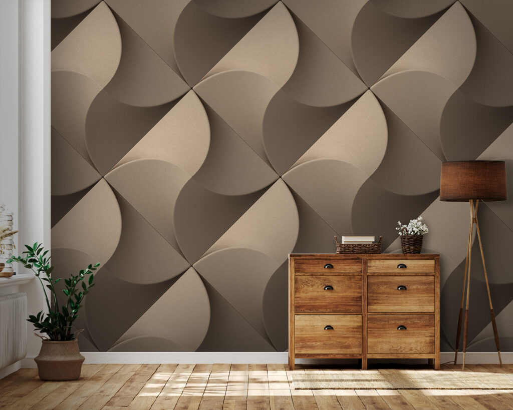 Géométrie aux tons doux — intérieur 1
