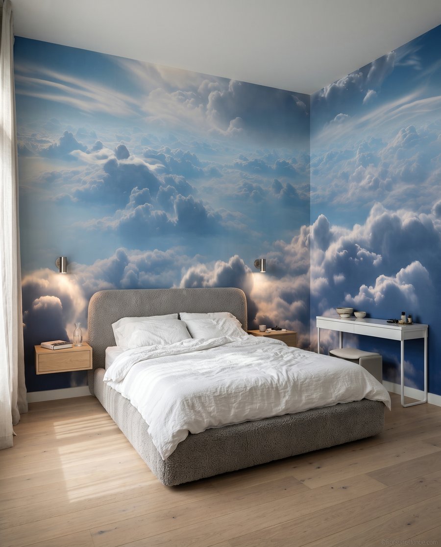 Soleil au-dessus des nuages — intérieur 3
