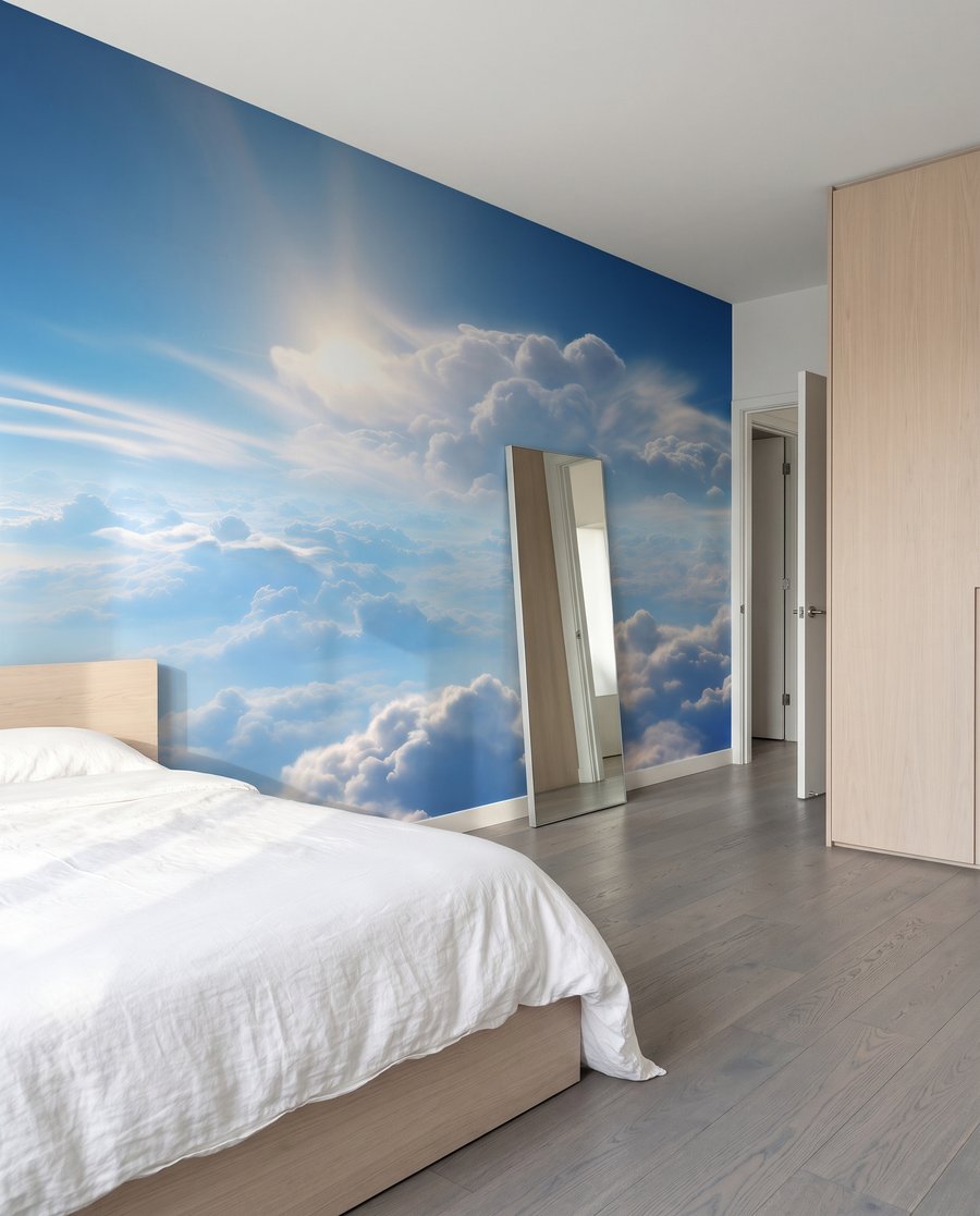 Soleil au-dessus des nuages — intérieur 4