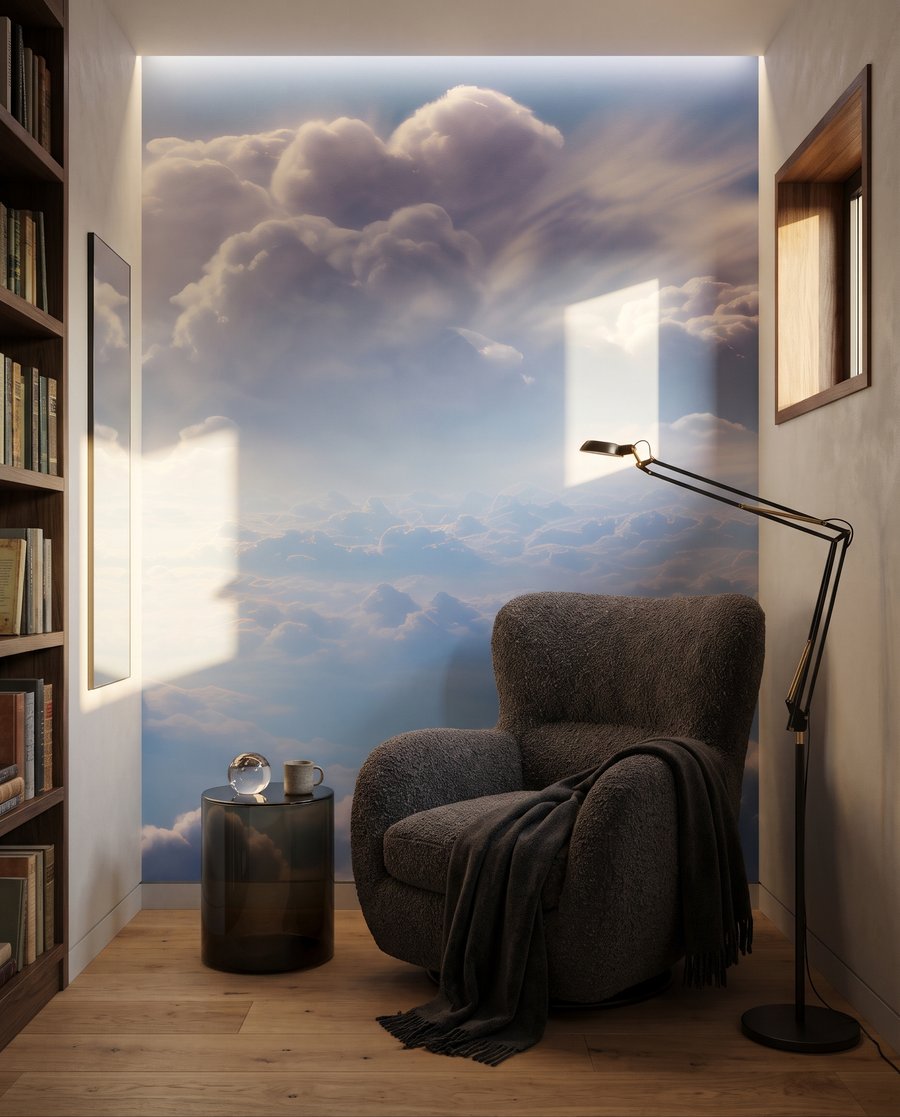 Soleil au-dessus des nuages — intérieur 6