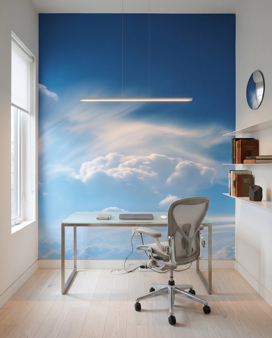 Soleil au-dessus des nuages — intérieur 10