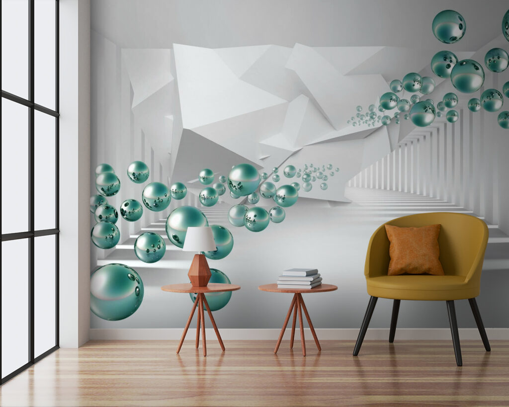 Sphères en apesanteur — intérieur 4