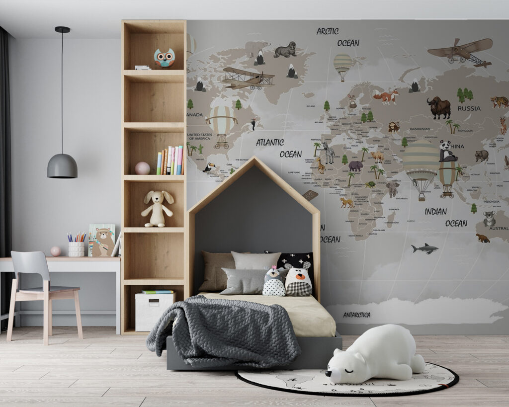 Mappemonde des animaux — intérieur 6