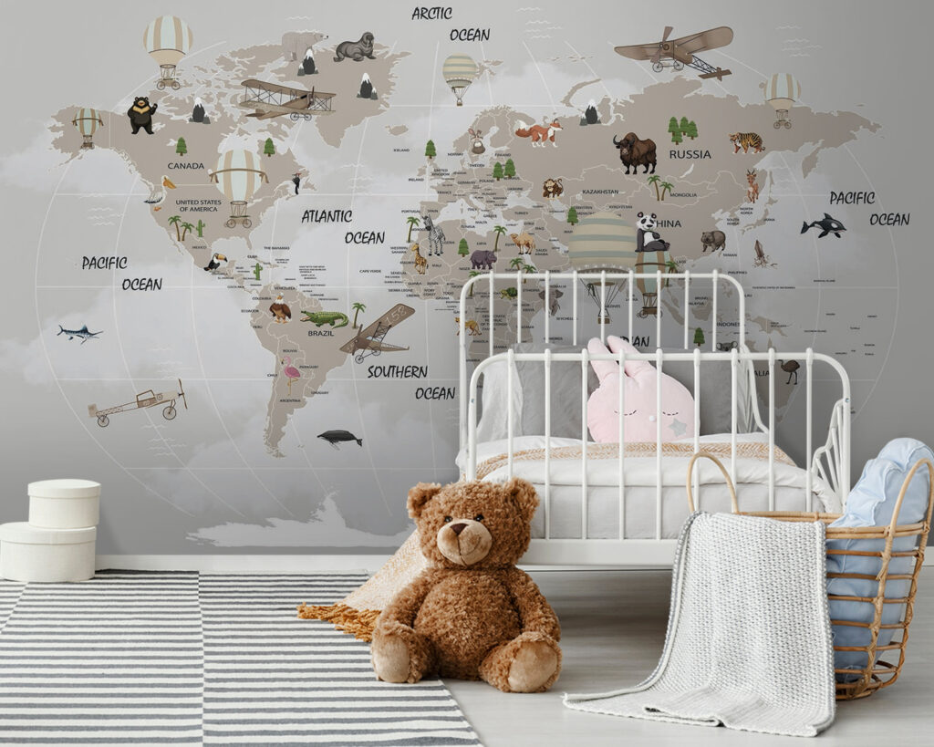 Mappemonde des animaux — intérieur 8