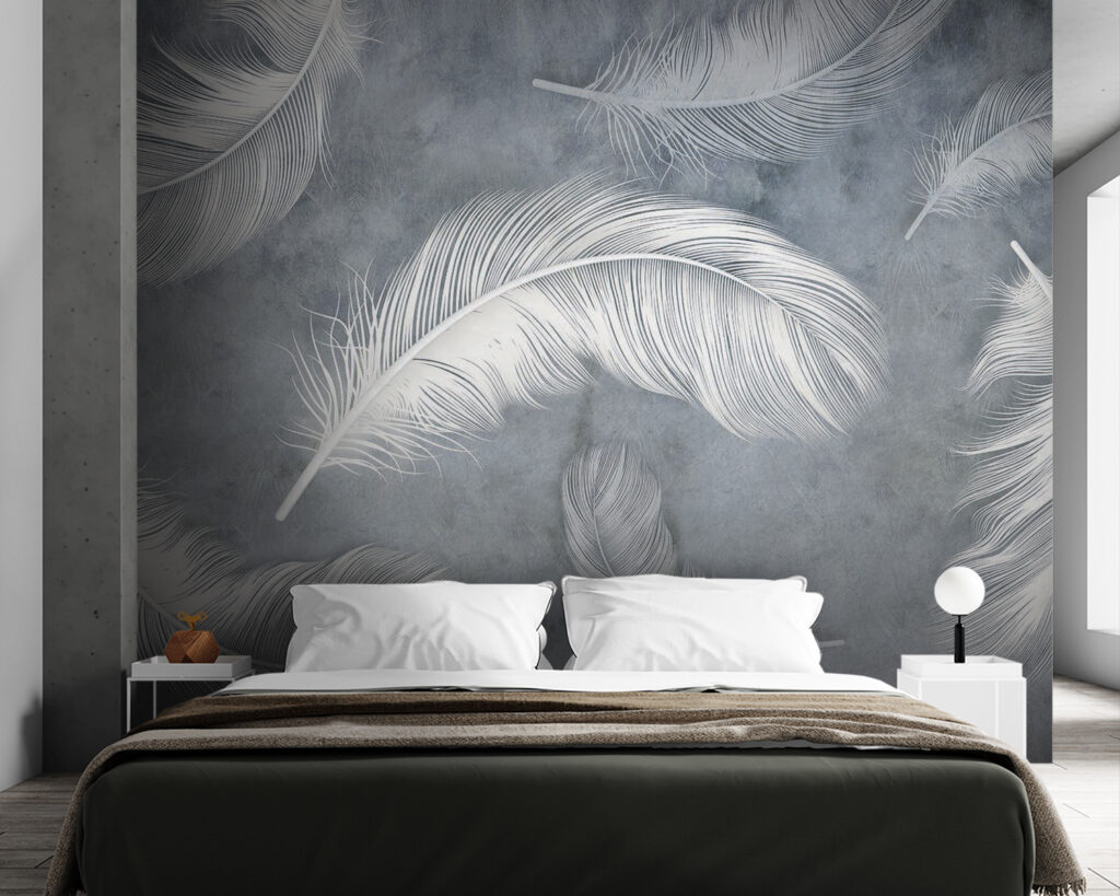 Plumes blanches — intérieur 2