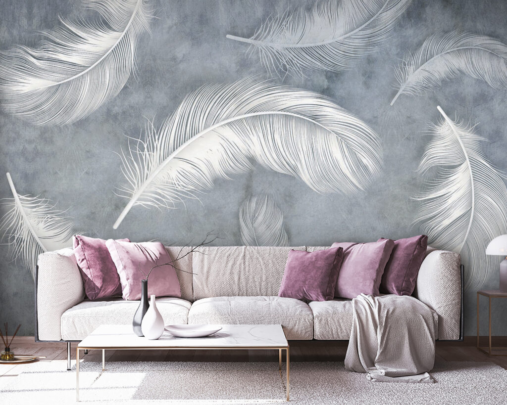 Plumes blanches — intérieur 7