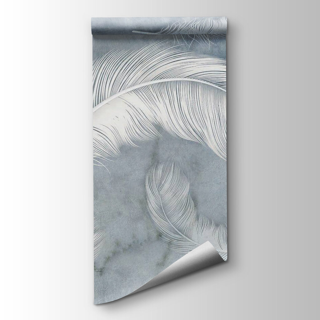 Plumes blanches — vue du produit