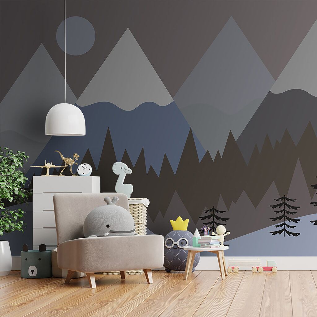 Montagnes et forêt — intérieur 2