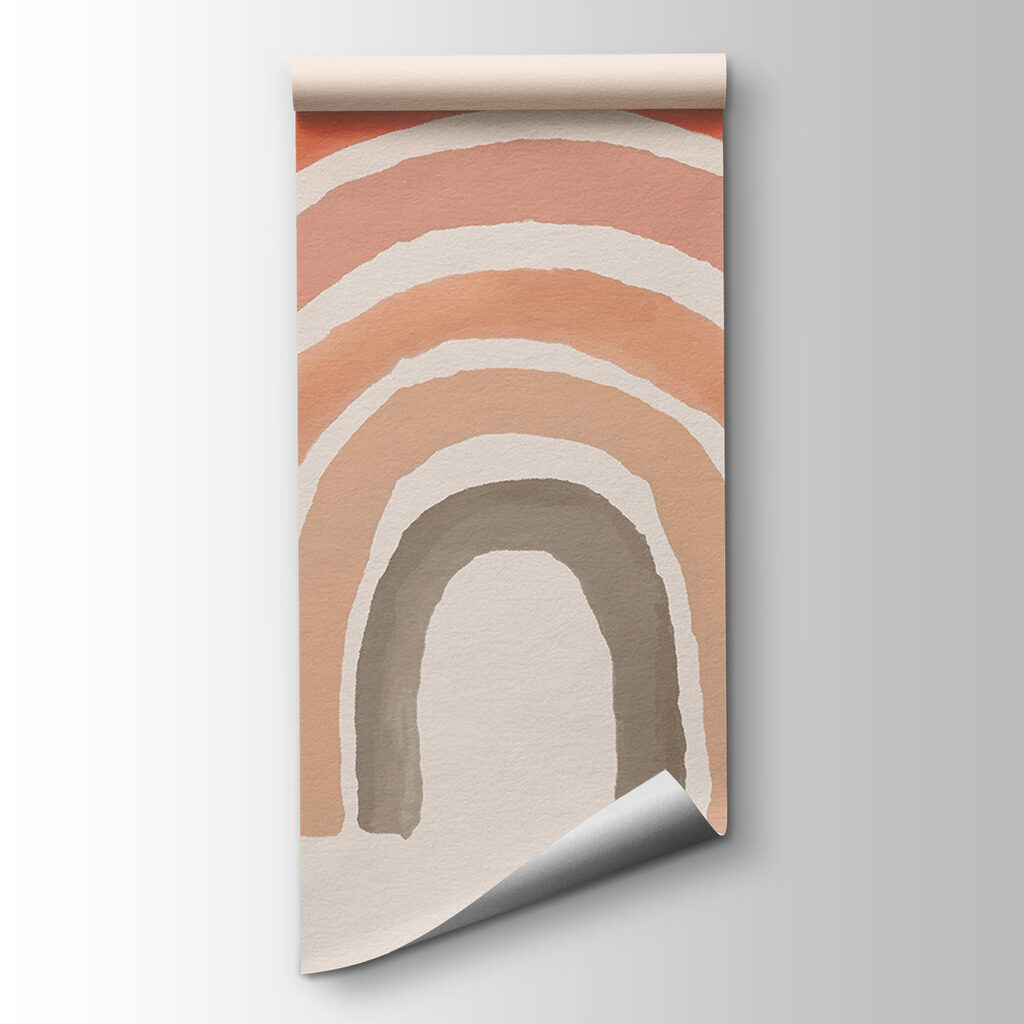 Arc-en-ciel rose et gris — vue du produit