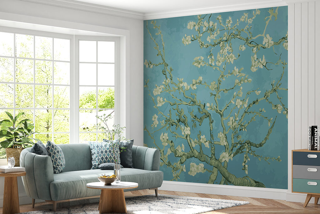 Rameaux sinueux fleuris — intérieur 2