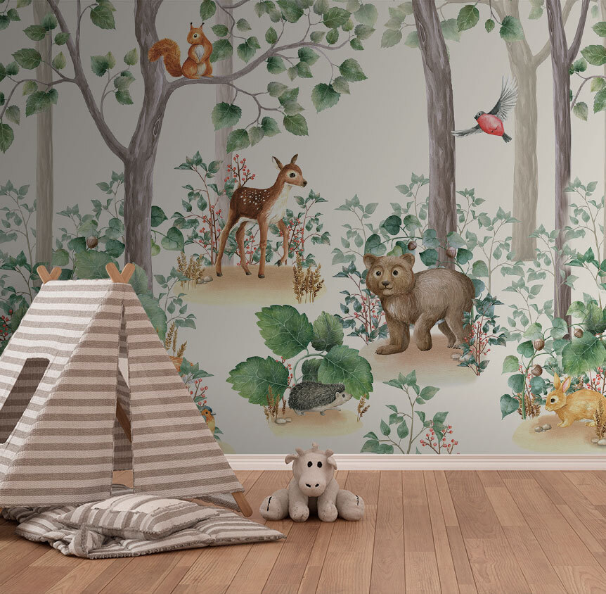 Amis de la forêt — intérieur 2