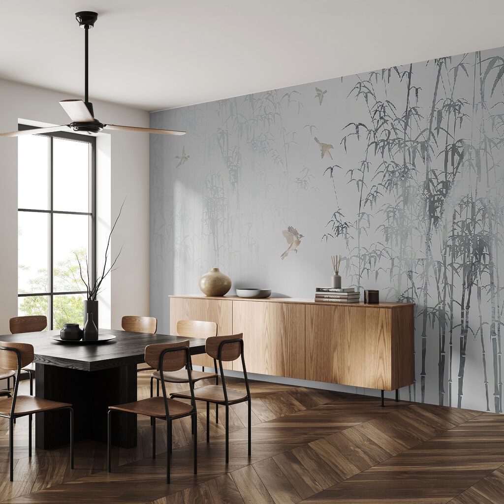 Bambous et oiseaux — intérieur 5