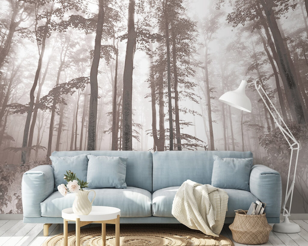 Forêt monochrome — intérieur 2