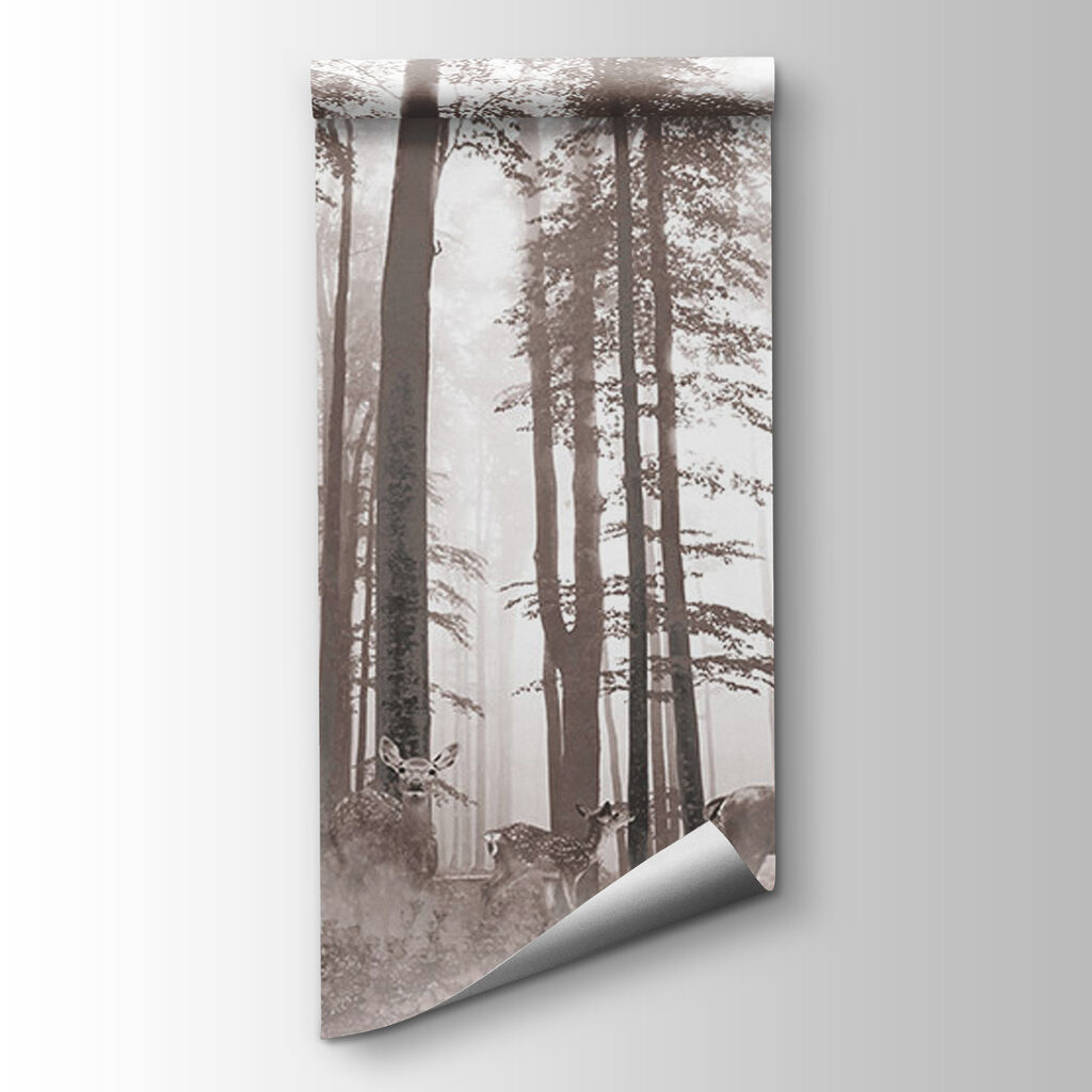 Forêt monochrome — vue du produit