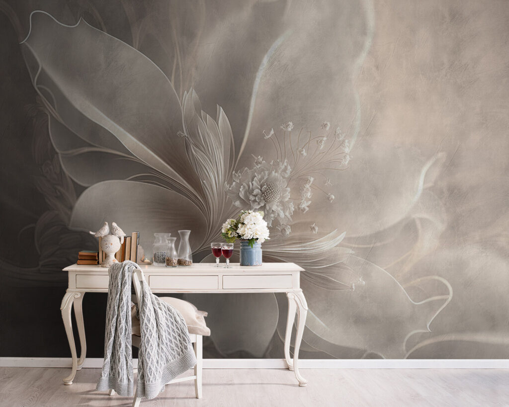 Fleur en voile léger — intérieur 1